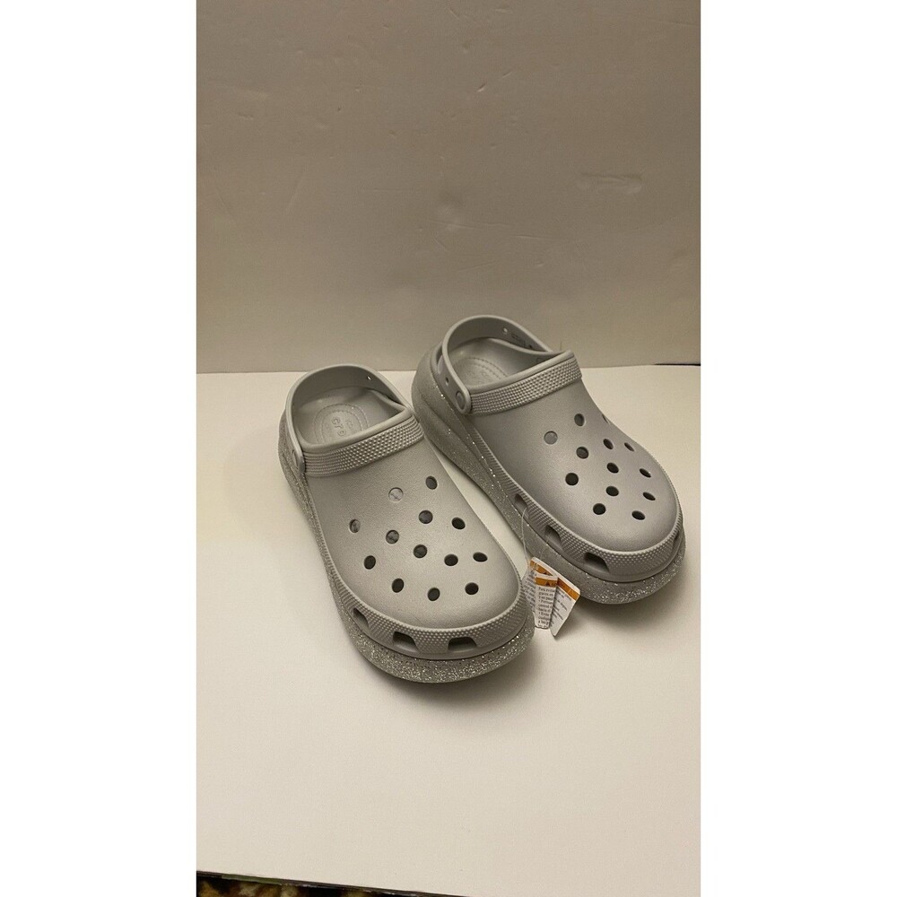 Crocs Classic Crush Glitter Clog Men Size 11 Atmosphere NEW